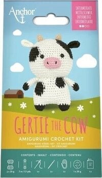 Crochet Yarn Anchor A28C03-S Gertie the Cow Crochet Yarn - 1