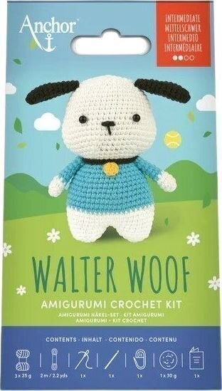Häkelgarn Anchor A28C04-S Walter Woof Häkelgarn