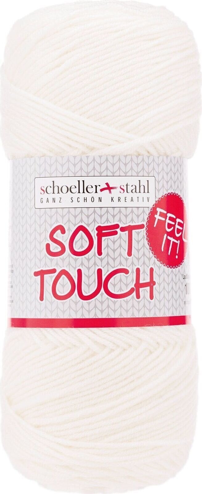 Strickgarn Schoeller + Stahl Soft Touch 01 Strickgarn