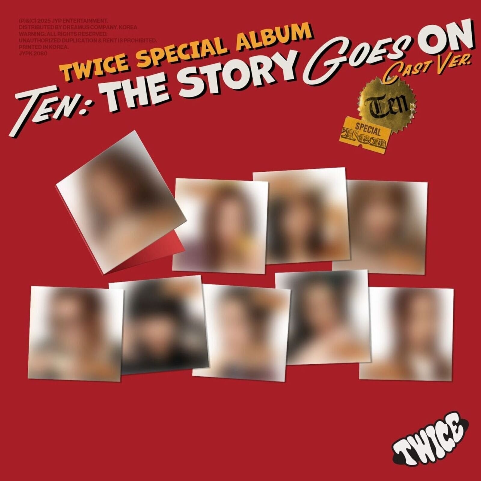 Glasbene CD Twice - TEN: The Story Goes On - Episode Version (CD)