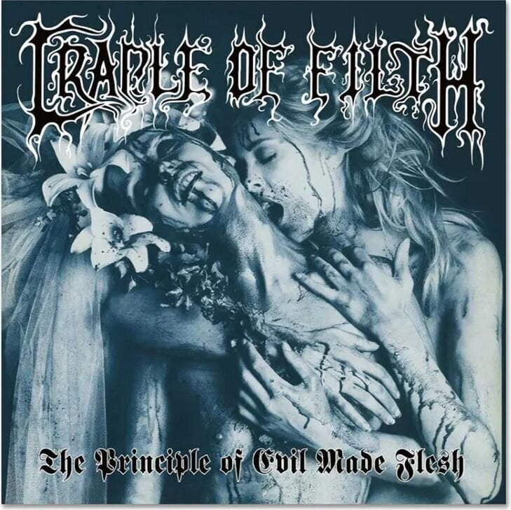 Vinyl Record Cradle Of Filth - The Principle Of Evil Made Flesh (Aqua Blue Coloured) (LP)