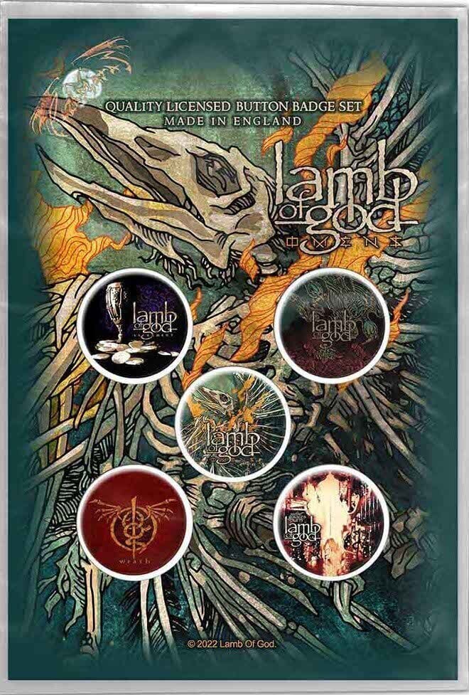 Patch / Badge Lamb Of God Omens Abzeichen