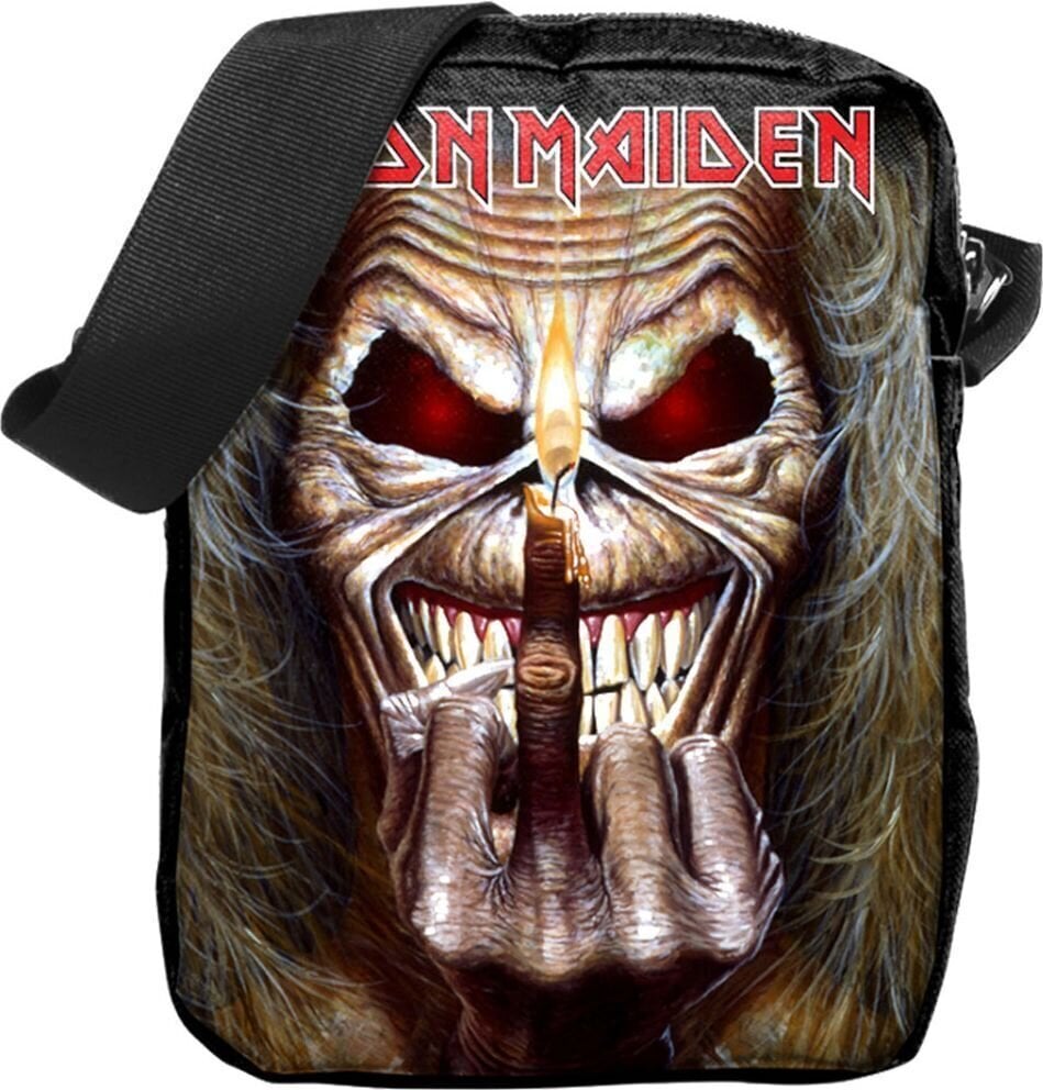 Musiktasche Iron Maiden Middle Finger Crossbody Tasche Black