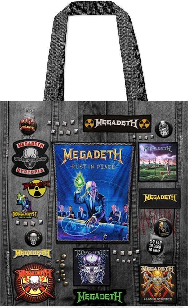 Musiktasche Megadeth Rust In Peace Schultertasche Multicolor