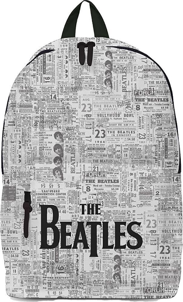 Geantă muzicală The Beatles Tickets Rucsac White