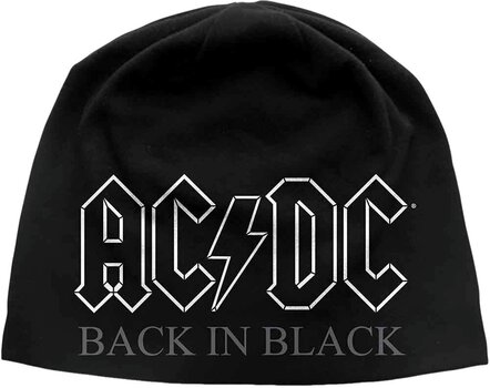Czapka AC/DC Czapka Back in Black Black UNI - 1
