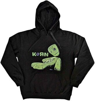Hoodie Korn Hoodie Issues Tracklist Unisex Black S - 1