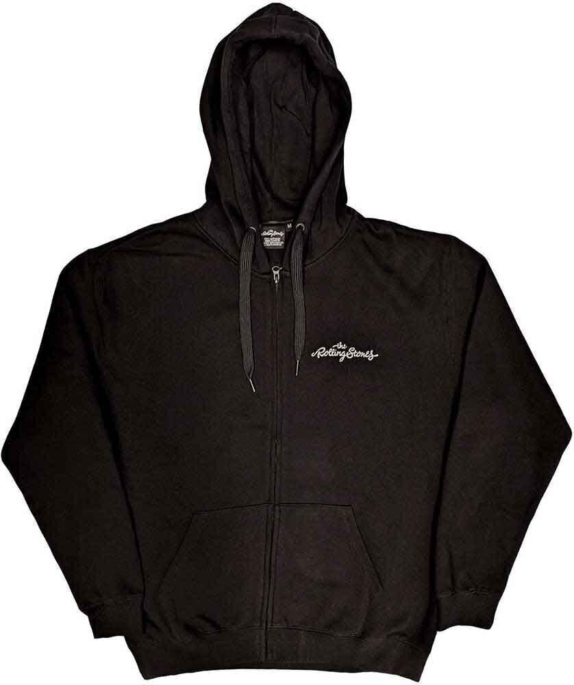 Hoodie The Rolling Stones Hoodie Logo & Tongue Unisex Black L