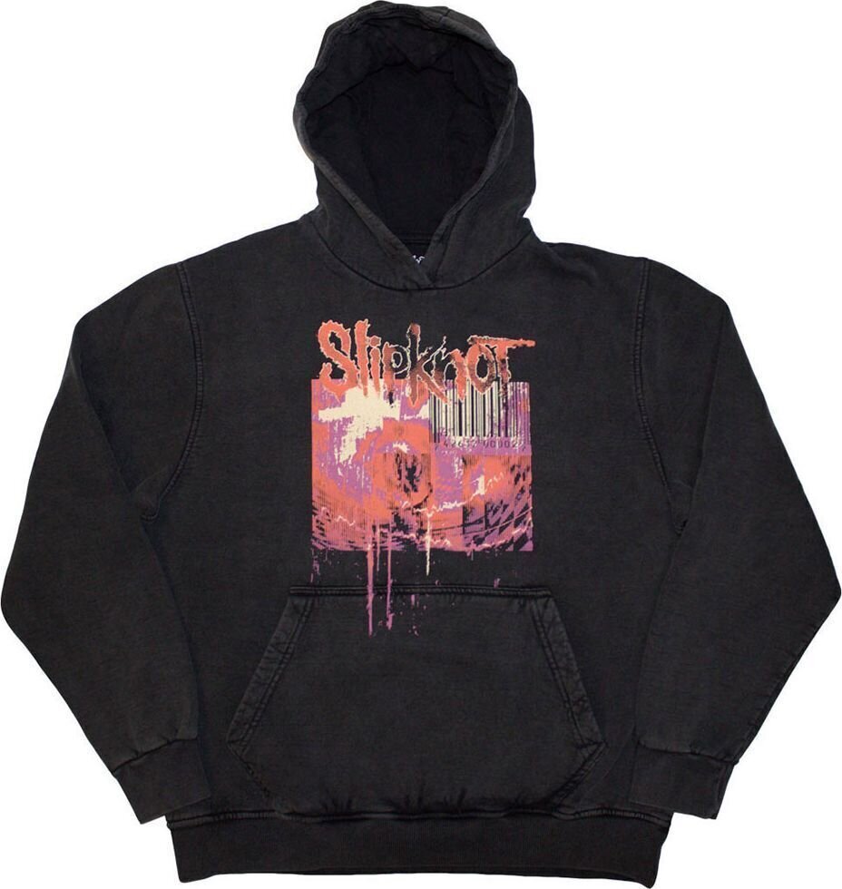 Hoodie Slipknot Hoodie The End, So Far Barcode Unisex Charcoal Grey 2XL