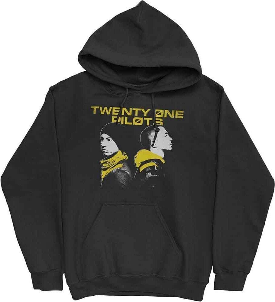 Hoodie Twenty One Pilots Hoodie Back To Back Unisex Black M