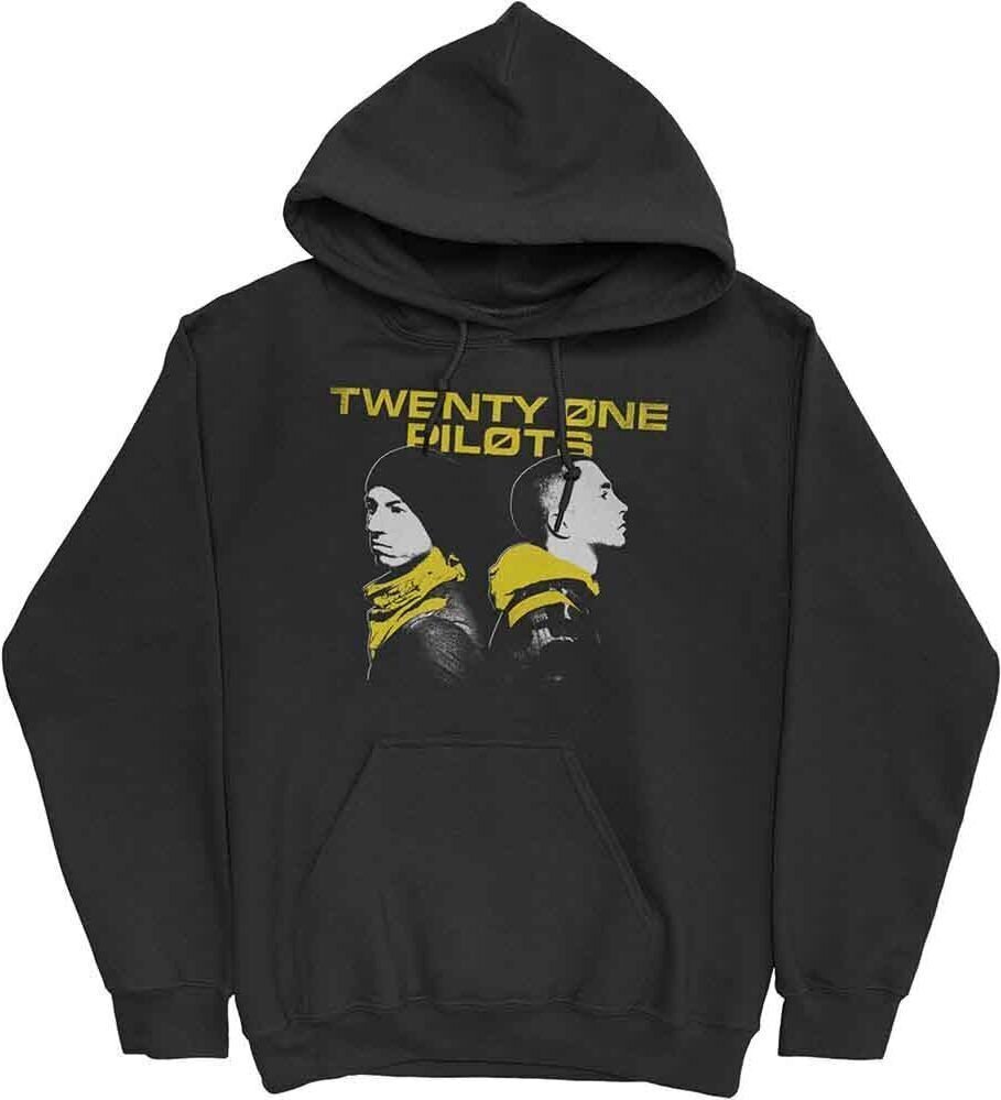 Hoodie Twenty One Pilots Hoodie Back To Back Unisex Black L