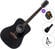 Pasadena PD-100 SET Black Akustikgitarre