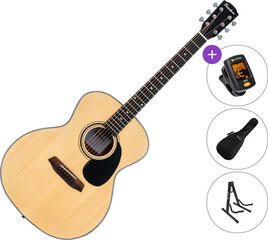 Jumbo Guitar Pasadena PG-100 SET Natural Jumbo Guitar