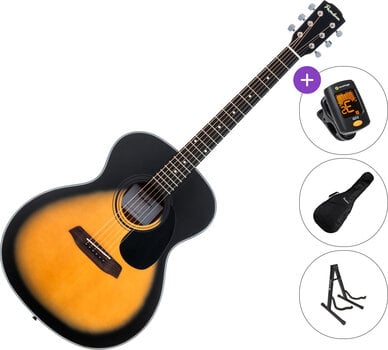 Akustična kitara Jumbo Pasadena PG-100 SET Sunburst Akustična kitara Jumbo - 1