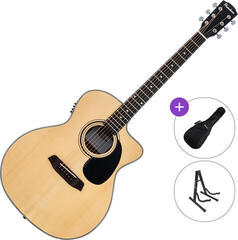 electro-acoustic guitar Pasadena PGC-100E SET Natural electro-acoustic guitar