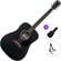 Pasadena PD-200E SET Black electro-acoustic guitar