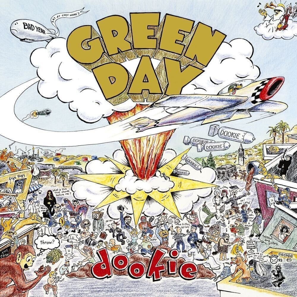 Vinyl Record Green Day - Dookie (Limited Edition) (Raspberry Coloured) (140 g) (LP)
