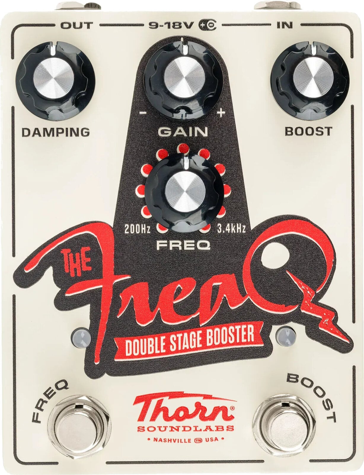 Gitarski efekt Thorn Soundlabs The Freaq - Double Stage Booster Gitarski efekt