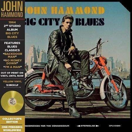 Disc de vinil John Hammond - Big City Blues (Limited Edition) (Yellow Coloured) (LP)