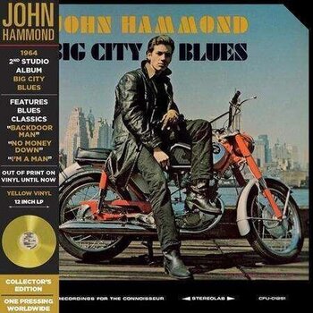 Disc de vinil John Hammond - Big City Blues (Limited Edition) (Yellow Coloured) (LP) - 1