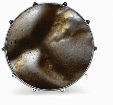 Cabeza de tambor resonante Evans INK24TXTMETAL1 24" TEXTURE METAL 1 Cabeza de tambor resonante - 1