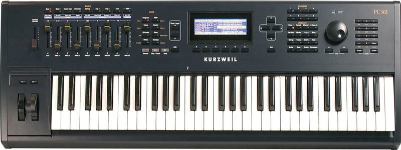 Zenei munkaállomás Kurzweil PC3 61