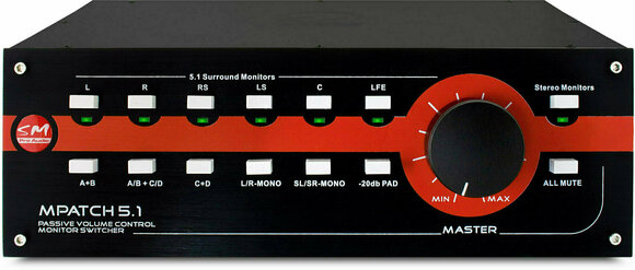 Кросовер / Звучник SM Pro Audio M-PATCH 5.1 - 1