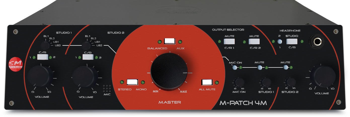 Aktívny štúdiový monitor SM Pro Audio M-PATCH 4M