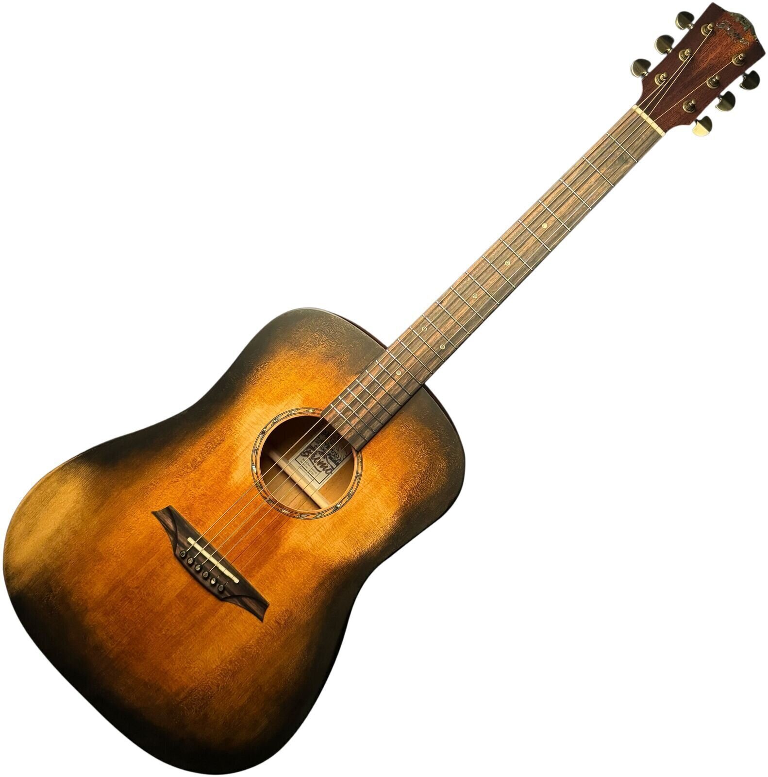 Akustikgitarre Bromo BAR1H HS Historic Sunburst Akustikgitarre