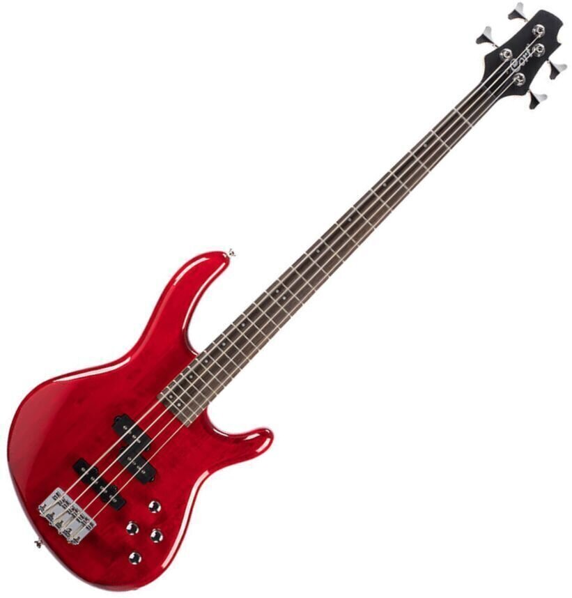 Električna bas gitara Cort Action Bass Plus Trans Red Električna bas gitara