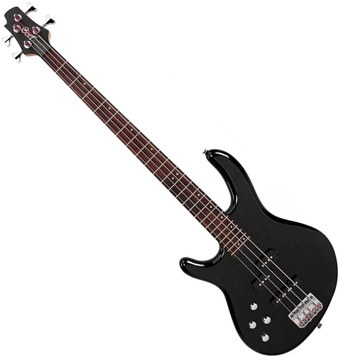 Električna bas gitara Cort Action Bass Plus LH Black Električna bas gitara