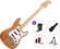 SX SST ALDER Natural E-Gitarre