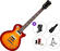 SX EC3D SET Cherry Sunburst Guitarra eléctrica