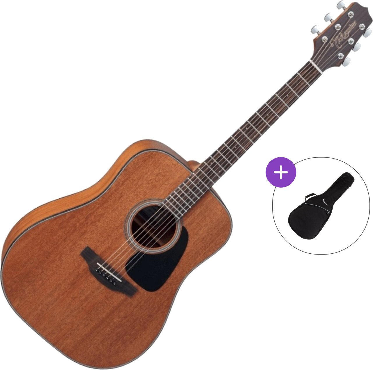 Akusztikus gitár Takamine GD11M-NS SET Natural Satin Akusztikus gitár