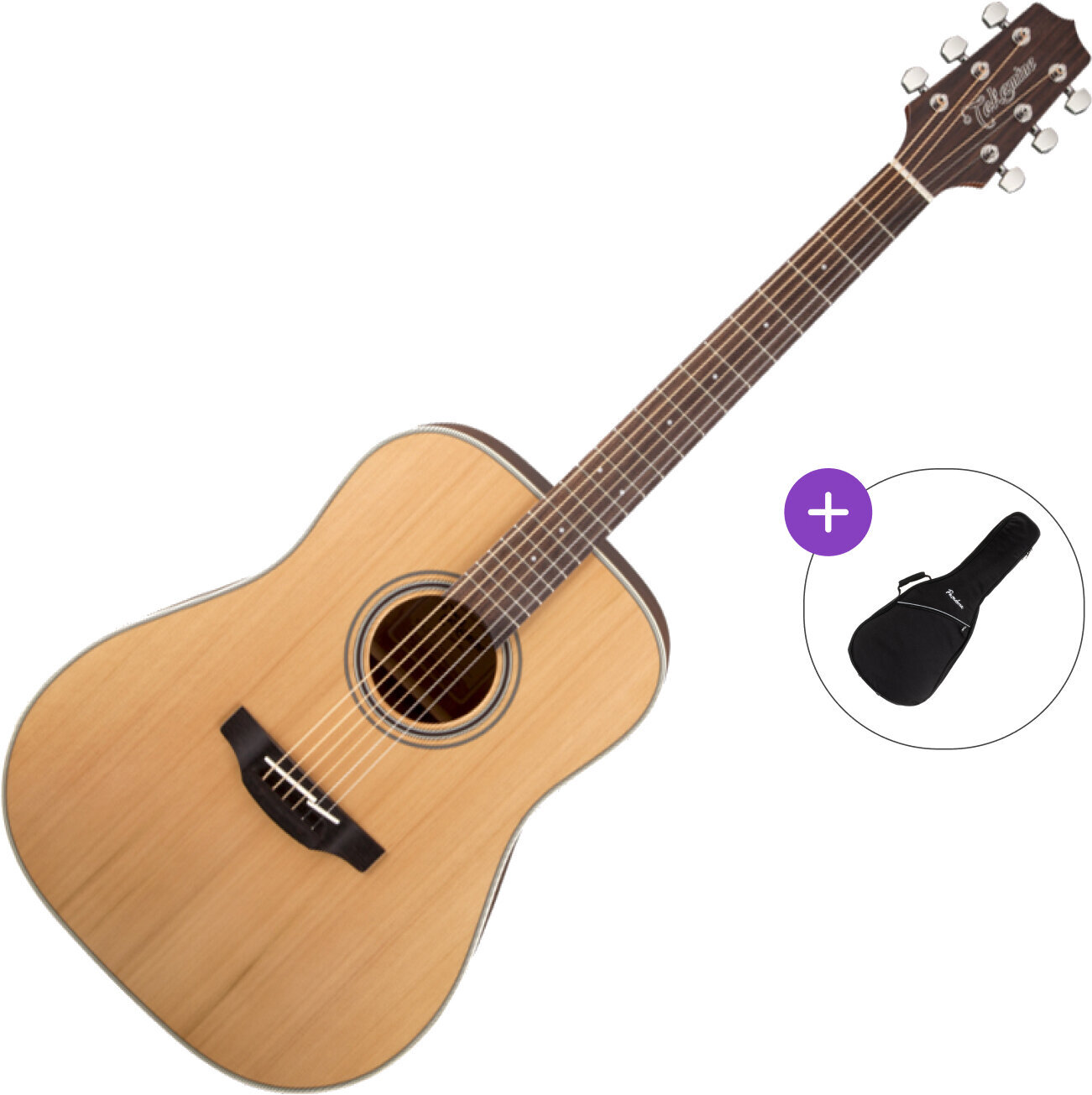 Chitarra Acustica Takamine GD20-NS SET Natural Satin Chitarra Acustica