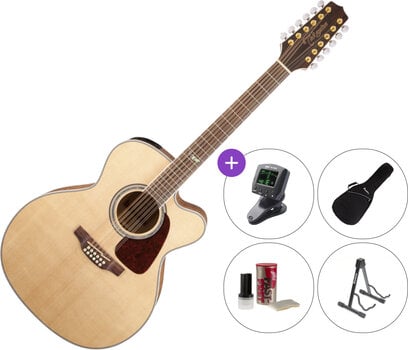 12-струнна електро-акустична китара Takamine GJ72CE-12NAT SET Natural 12-струнна електро-акустична китара - 1