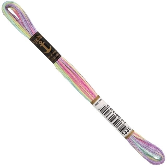 Vyšívací příze Anchor Stranded Cotton Multicolor 1335 8 m Vyšívací příze