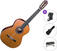 Klassinen kitara Almansa ALM-1750 deluxe set 4/4 Natural Klassinen kitara