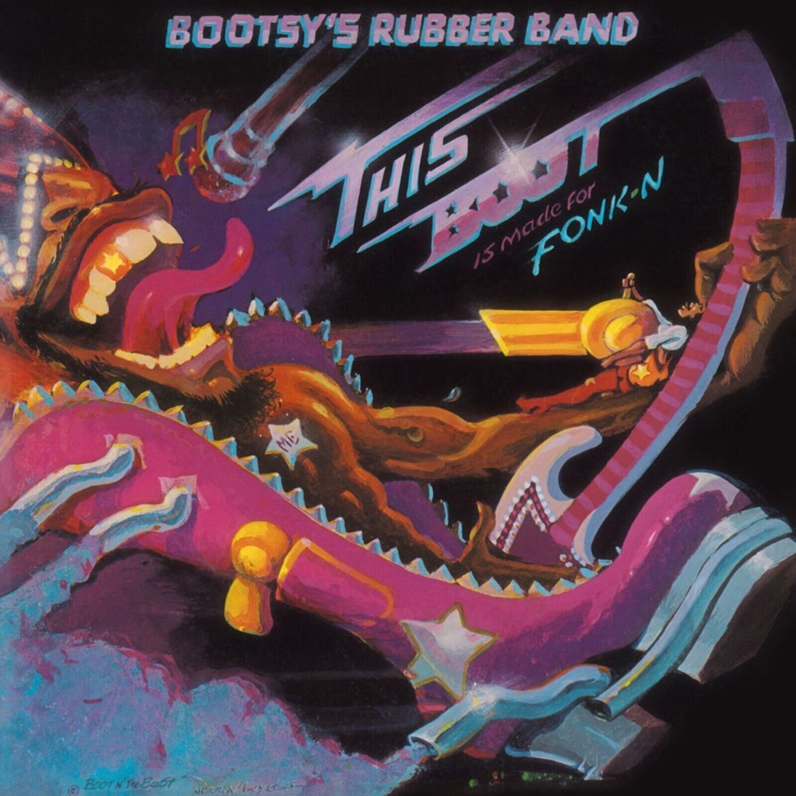 LP ploča Bootsy's Rubber Band - This Boot Is Made For Fonk-N (Limited Edition) (180g) (Numbered) (Reissue) (Translucent Magenta Coloured) (LP)