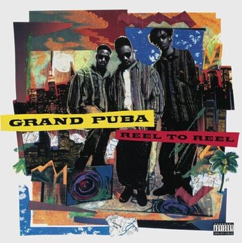 Disc de vinil Grand Puba - Reel To Reel (Limited Edition) (Orange & Yellow / Blue & White Coloured) (2 LP) - 1