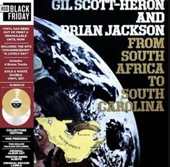 Schallplatte Gil Scott-Heron And Brian Jackson - From South Africa To South Carolina (RSD Edition) (Reissue) (Gold And White Coloured) (2 LP)