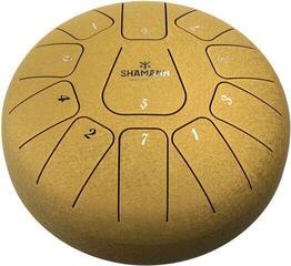 Tongue Drum Shamann 8" 11 Notes F Major Golden Tongue Drum