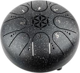 Tongue Drum Shamann 5" 8 Notes C5 Major Spackle Black Tongue Drum