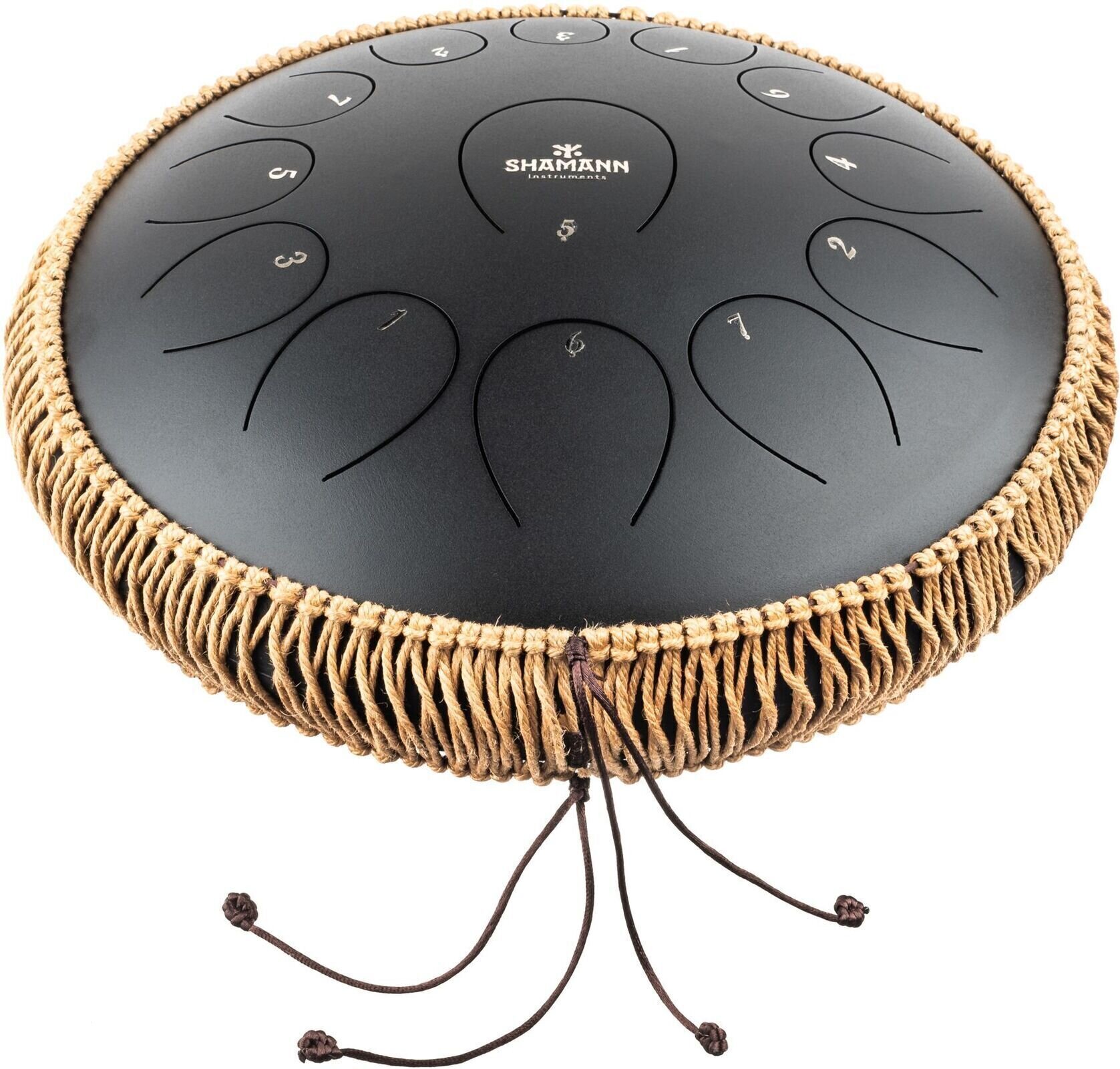 Язиковий барабан Shamann 14" 13 Notes C Major Spackle Black Язиковий барабан