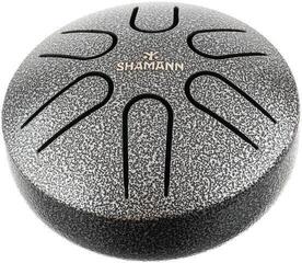 Tongue Drum Shamann Mini 3" 6 Notes A5 Pentatonic Grey Tongue Drum