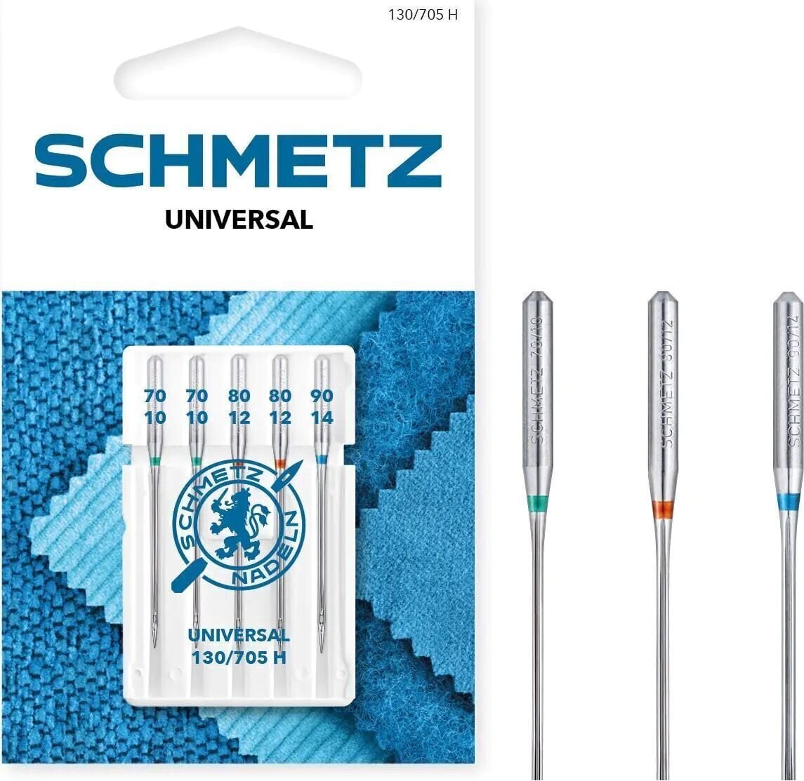 Ago per una macchina da cucire Schmetz 130/705 H VHS Ago per una macchina da cucire
