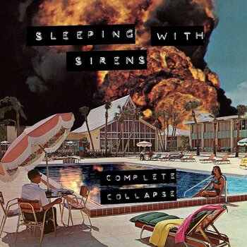 Vinylplade Sleeping With Sirens - Complete Collapse (Easter Yellow + Transparent Orange Galaxy Coloured) (LP) - 1