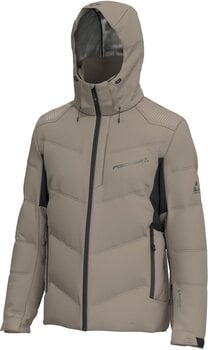 Giacca da sci Fischer Flash Jacket Cobblestone Beige L Giacca da sci (Seminuovo) - 1