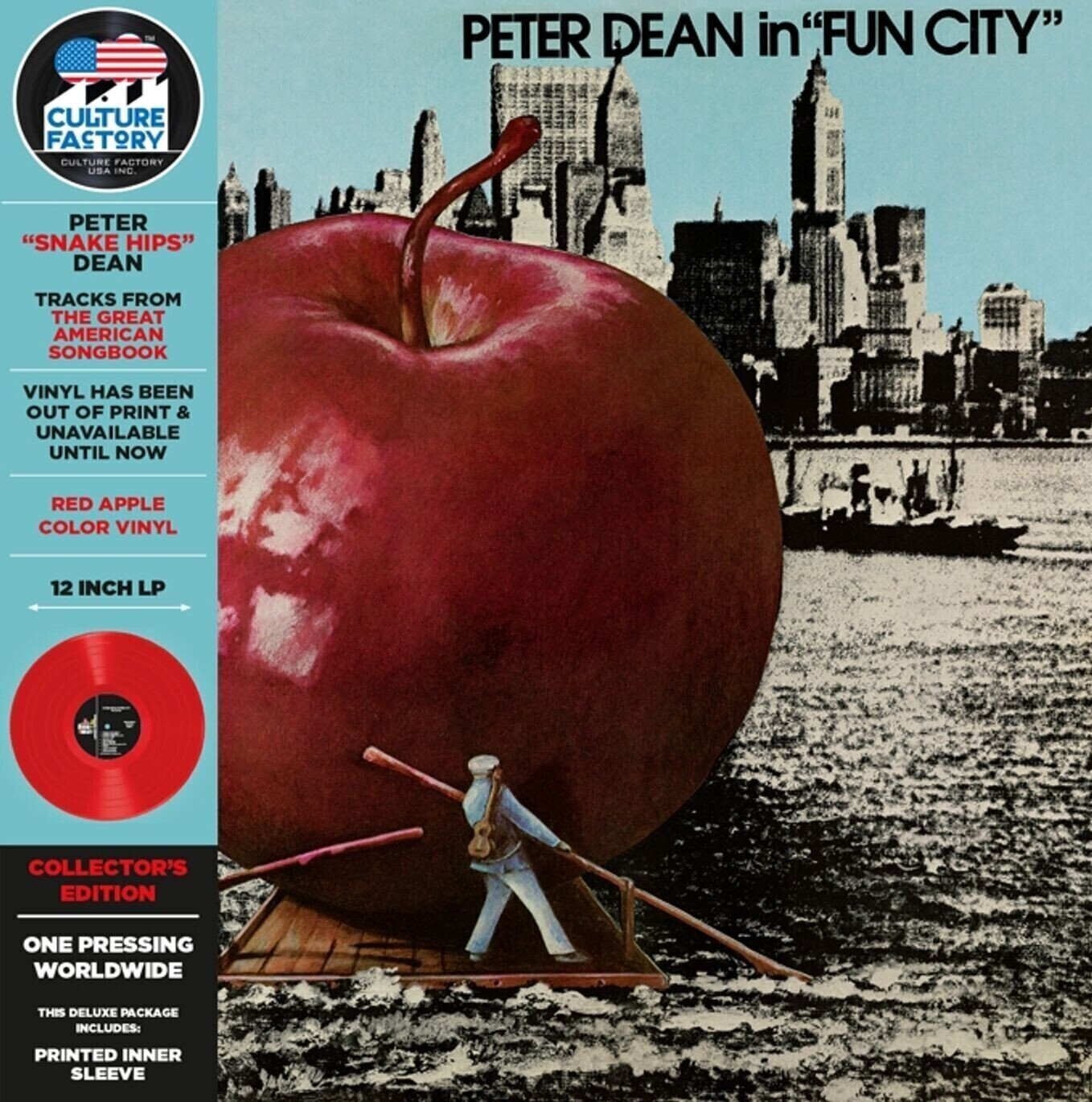 LP ploča Peter Dean - Peter Dean In Fun City (Red Coloured) (LP)