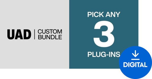 Studio-Effekt-Plugin Universal Audio Custom 3 Bundle (Digitales Produkt) - 1